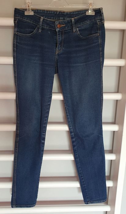 Jeansy H&M biodrówki r. 28/32