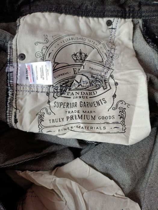 Джинсы EASY 36/34  100% хлопок Англия