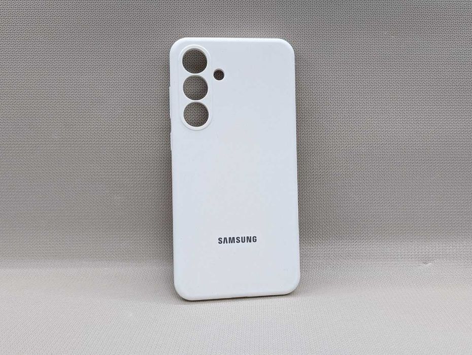 Топ! Samsung S25 FE с логотипом Противоударный чехол софт тач
