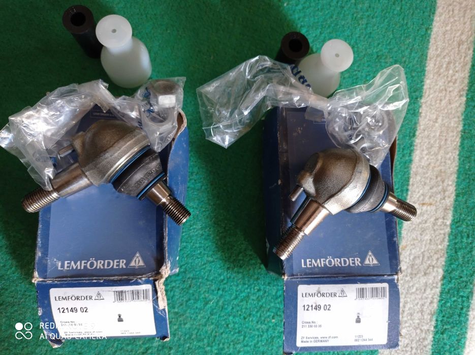 Шаровая опора передняя нижняя, Lemforder,на Mercedes Benz W 210