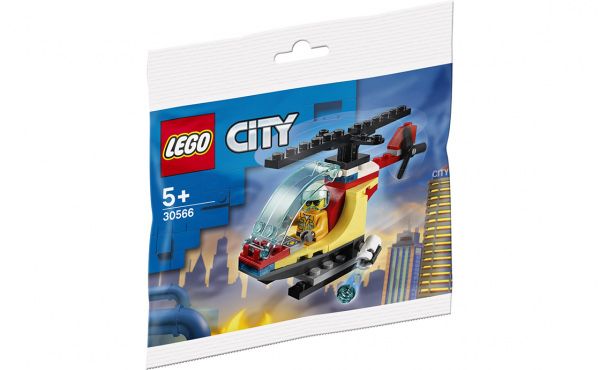 Конструктор LEGO Пожежний гелікоптер 35 деталей (30566)