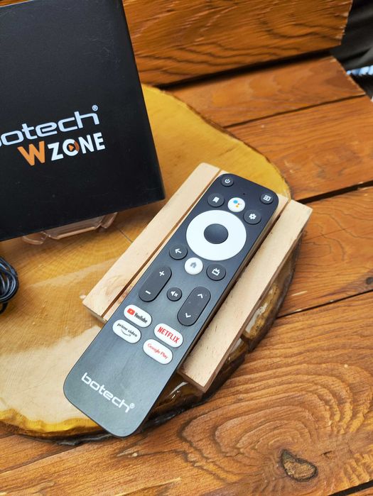 Botech WZONE 4K ANDROID 14 TV BOX LAN Netflix HBO Disney + Youtube Chromecast Miracast Box multimedialny  Android TV box