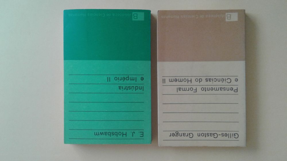 16 livros da "Biblioteca de Ciências Humanas" da Presença