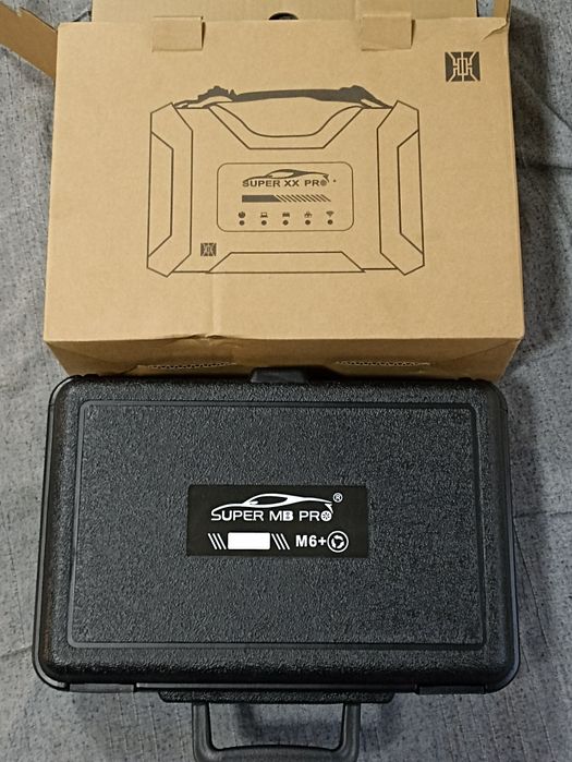 Super MB Pro M6+ V2025.09 Full com acessórios.