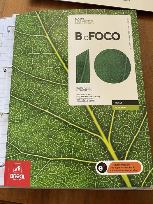 Livro Biologia e Geologia Areal