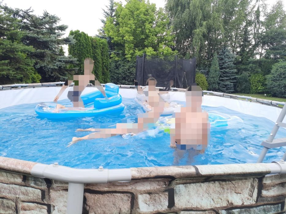 Duży basen ogrodowy stelażowy Bestway na całe lato!