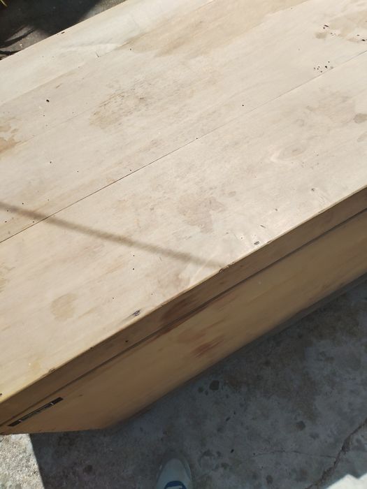 Arca madeira de choupo