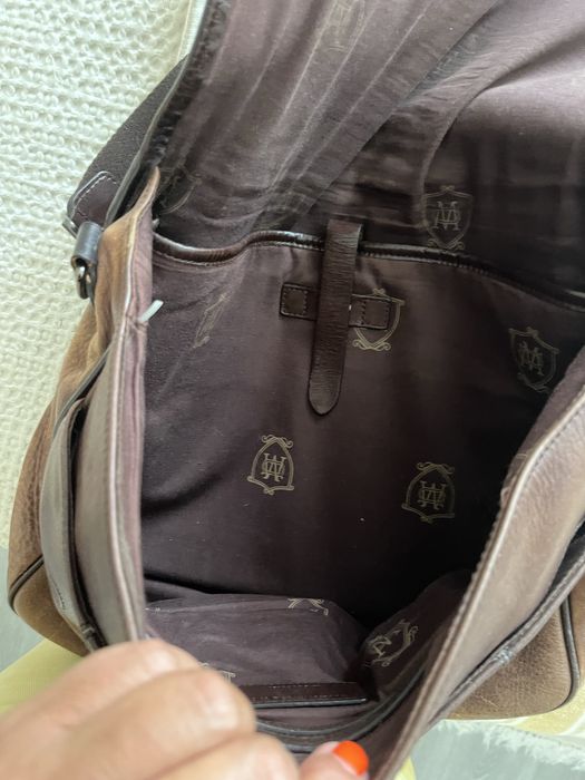 Mala em pele para Homem Massimo Dutti