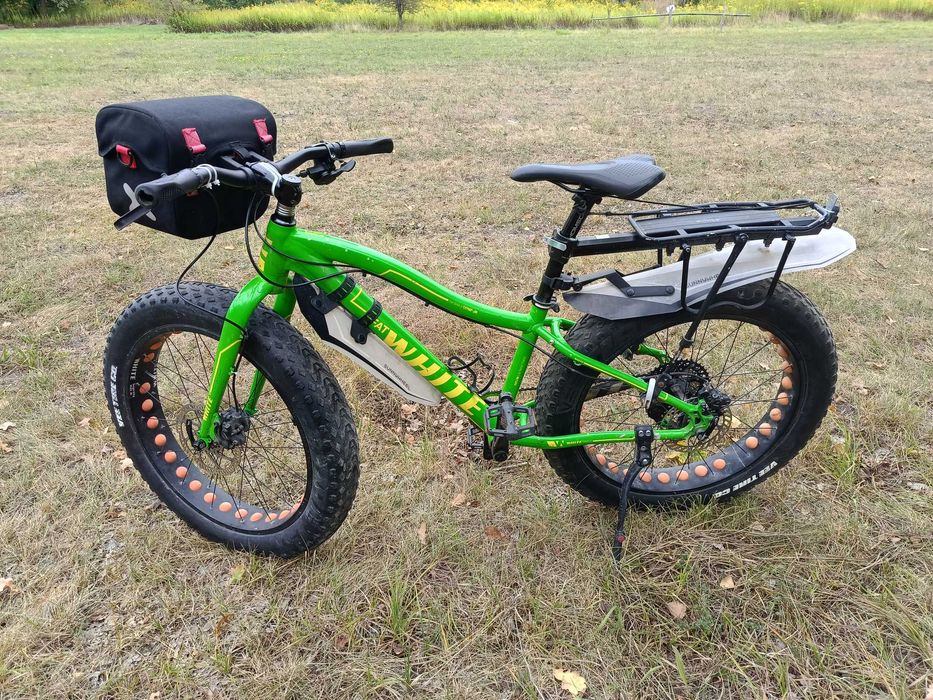 Rower Fatbike White Comp JR 24"