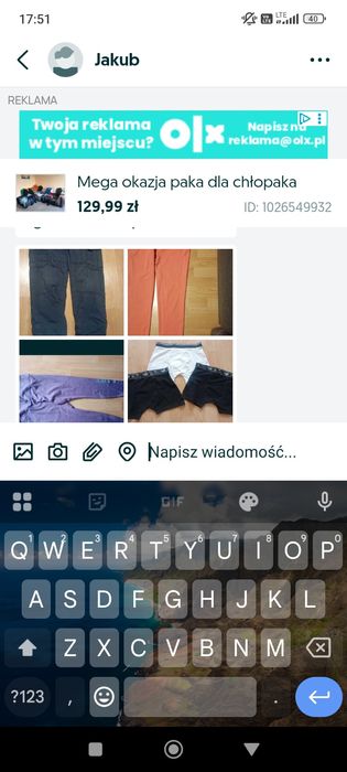 Sportowe leginsy Kari tra r XL i inne rzeczy rezerwacja