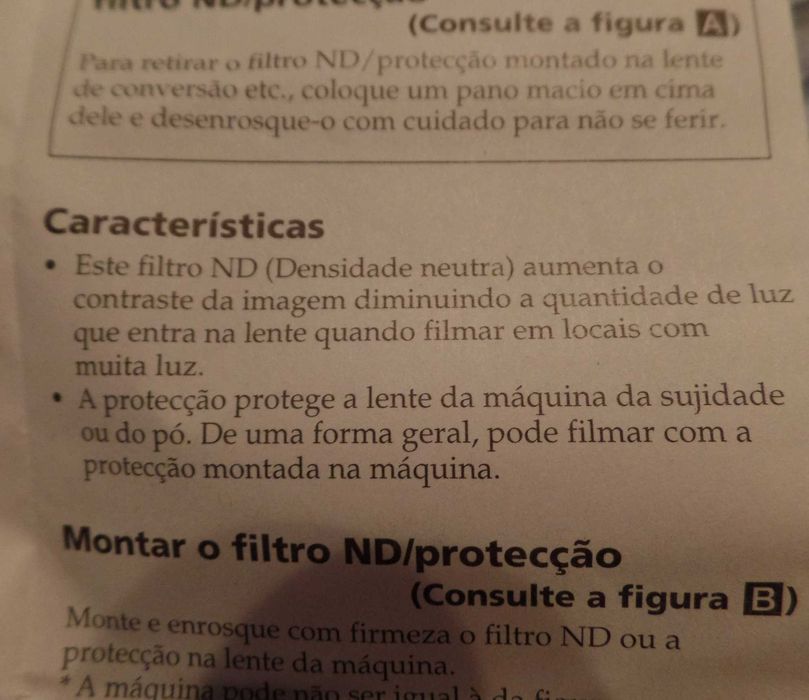 Sony Kit Filtro VF-R37NK (37mm) – Ideal para Foto e Vídeo (Caixa Vermelha)
