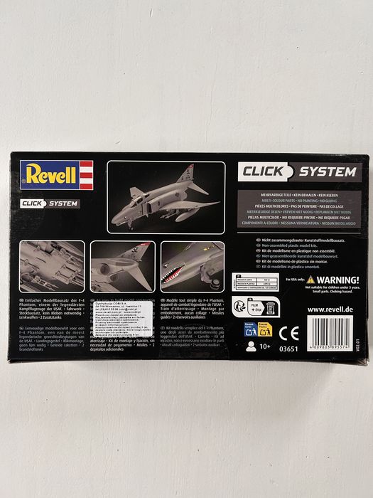Samolot F-4 Phantom Click System Revell 03651