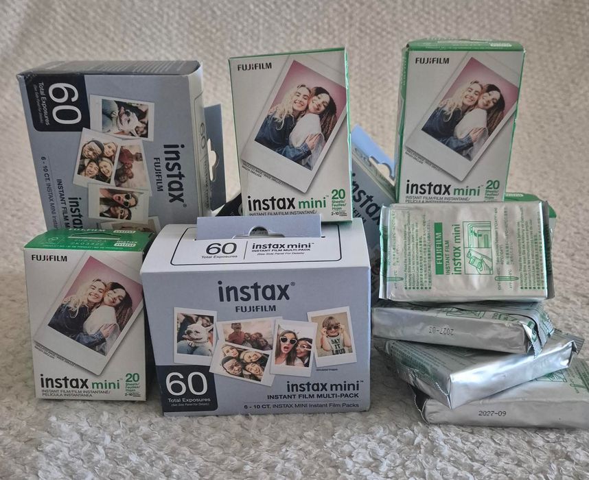 Fujifilm Instax mini картриджі від 07.27р+ (ЗНИЖКА- 400гр),є кол.рамка