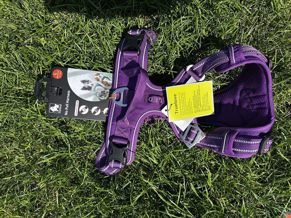 Szelki dla psa Truelove Plus Front Line fioletowe rozmiar od XS do XL