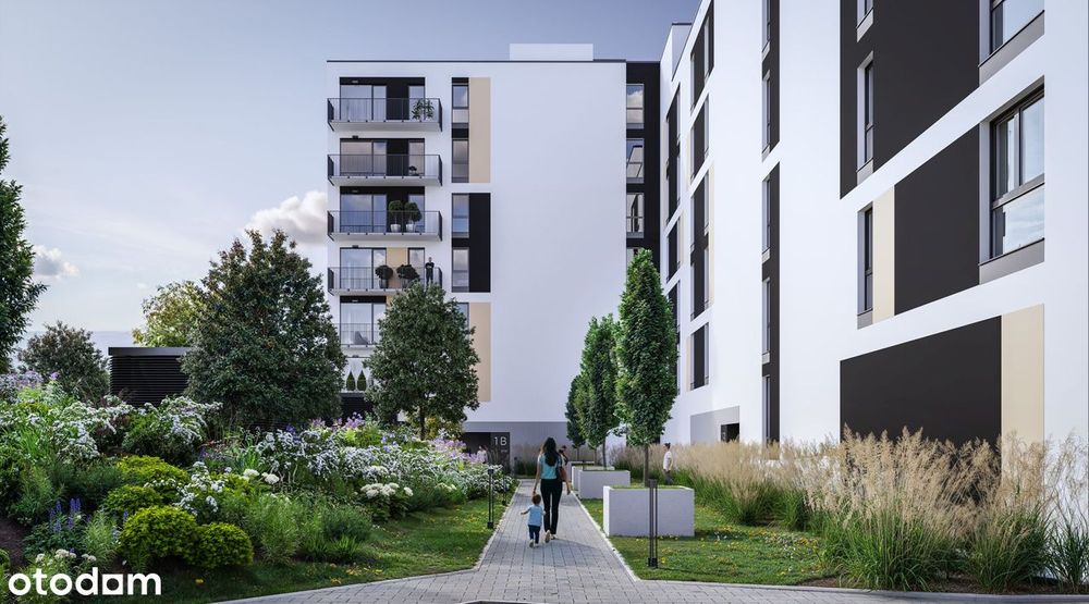 4-pokojowe mieszkanie 75m2 + 2 balkony