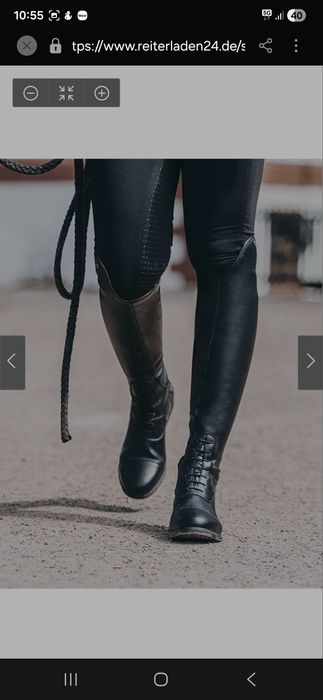 Buty jeździeckie damskie roz40