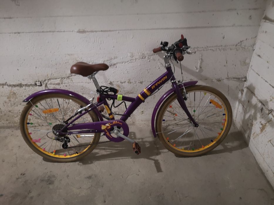 Rower btwin 24 stan bardzo dobry