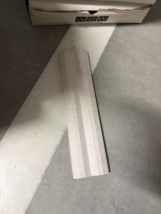 Płytka ceramiczna ścienna WOW STRIPES WHITE STONE 7,5 cm x 30 cm