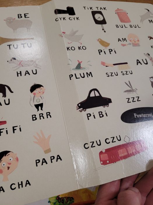 Pucio uczy się mówić, Wielka księga kolorów