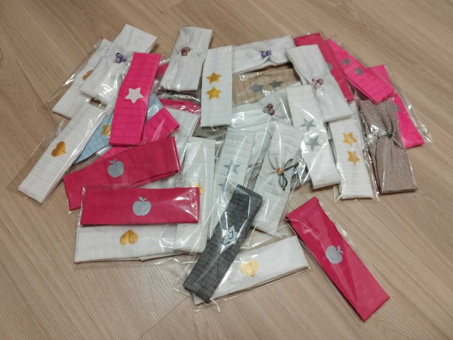 NOWE! Opaski dziecięce z dzianiny