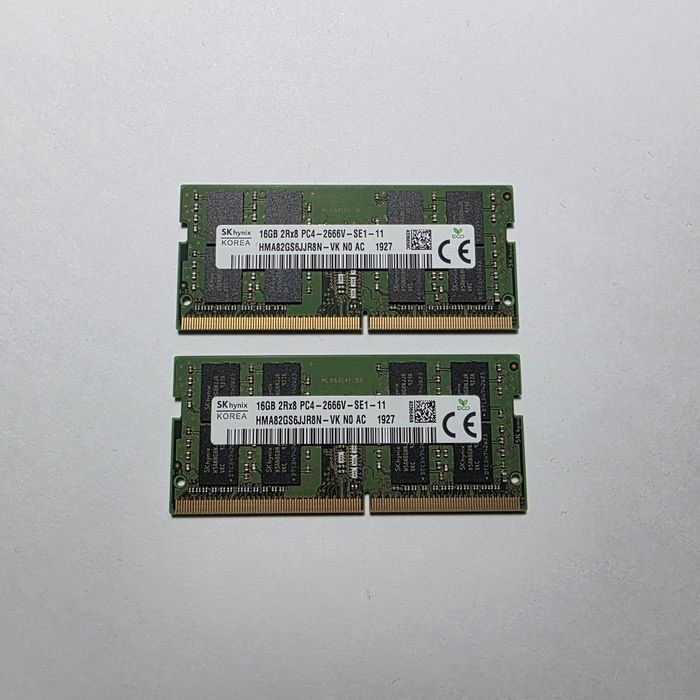 RAM DDR4 16GB 2666/ 3200 MHz