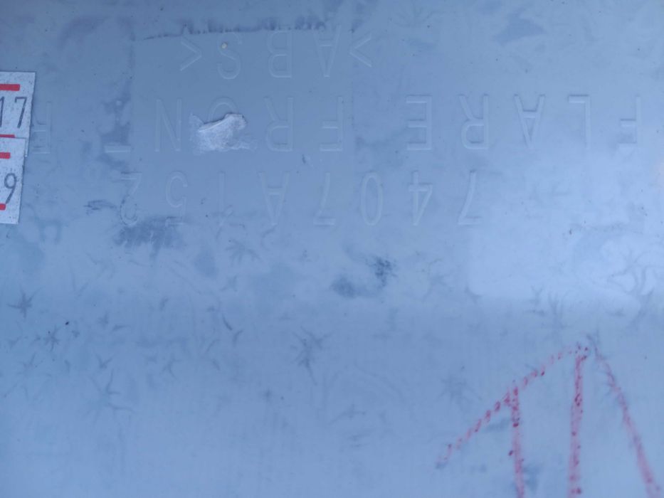 Parachoque strakar l200 e aba guarda lamas