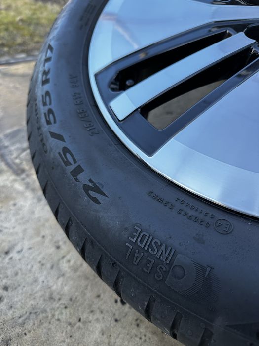 Диски R17 5/112  +Літні Шини Volkswagen Golf Passat CC Audi Skoda