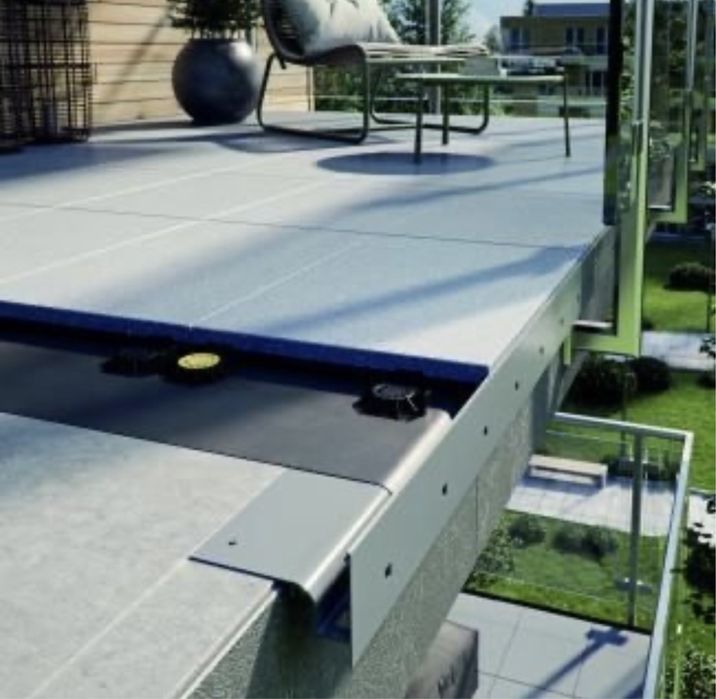 Tarasy wentylowane, płytki, hydroizolacje EPDM, Resitrix remonty