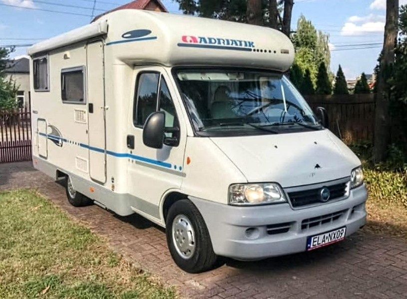 Fiat Ducato Adria kamper, 2.3JTD klima, tempomat, Gwarancja!