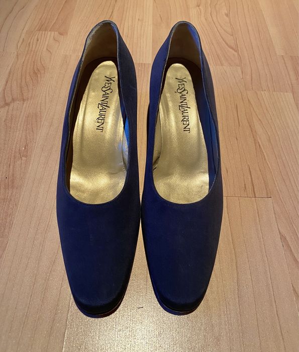 Туфли кожаные Италия Yves Saint Laurent (YSL)