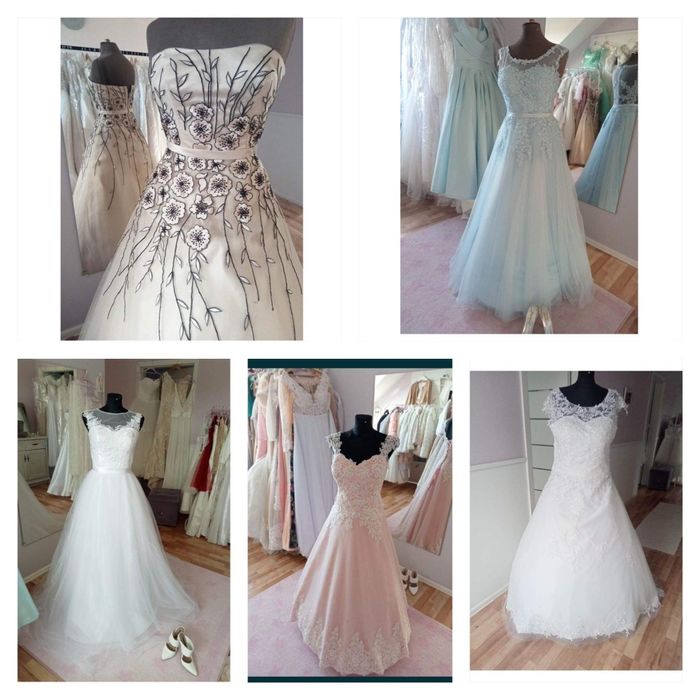 Suknie ślubne w odcieniach