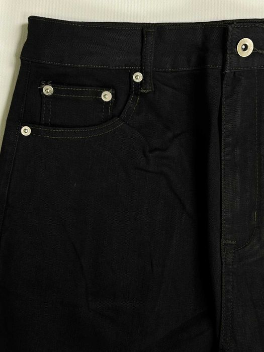 Джинси Rick owens DRKSHDW flared джинсы клеш black skinny cut type M S