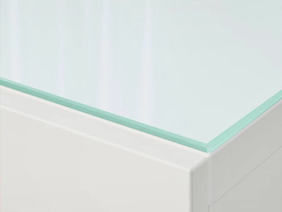 Vidro temperado fosco 180x40cm