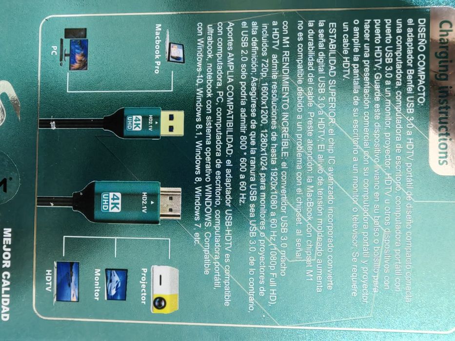 Cabo Hdmi - Usb 1.8m