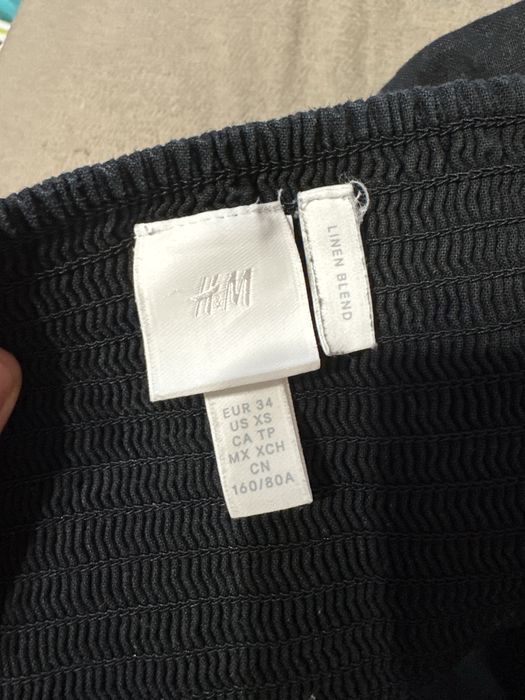 Лляна сукня сарафан h&m