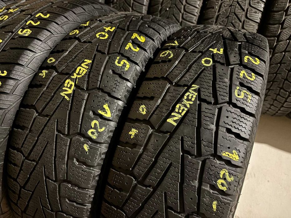 2X Opony Zimowe 225/70R16 107T NEXEN WINGUARD WINSPIKE SUV XL 6.3MM