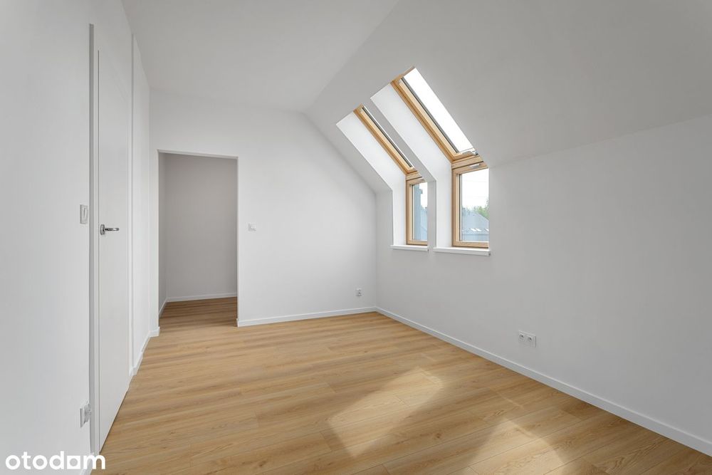 Gotowy dom 125 m², 300 m od Jeziora Kierskiego | garaż | pompa ciepła