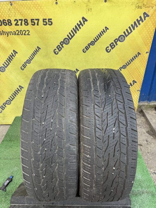 Шини Continental 255/60r18 б/у всесезонка пара склад