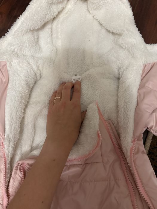 Лот теплих речей на дівчинку 0-3 міс