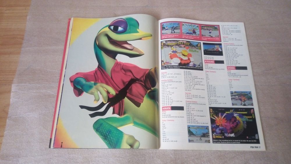 Czasopismo Psx fan nr. 5/99 z plakatem