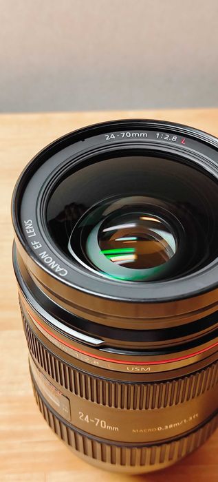 Obiektyw Canon EF 24-70MM F2.8L USM / po serwisie STAN ŚWIETNY zadbany
