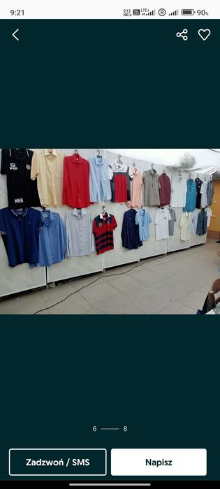 10 kg odzieży używanej w bardzo dobrym stanie