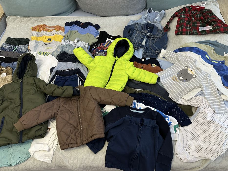 Набір дитячих речей для хлопчика 18-24 міс 92 см Zara, Next, H&M, Gap