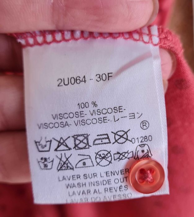 Elegante blusa rosa da Caroll