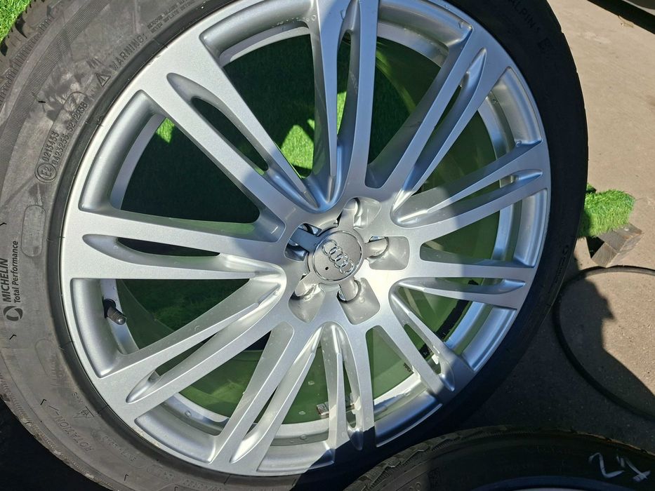 [A204] -> ALUFELGI 20'' 5x112 ORYGINAŁ AUDI A8,A6 C7,C8,Q5,Q7,A5,A4 B9 Jak Nowe ! <-