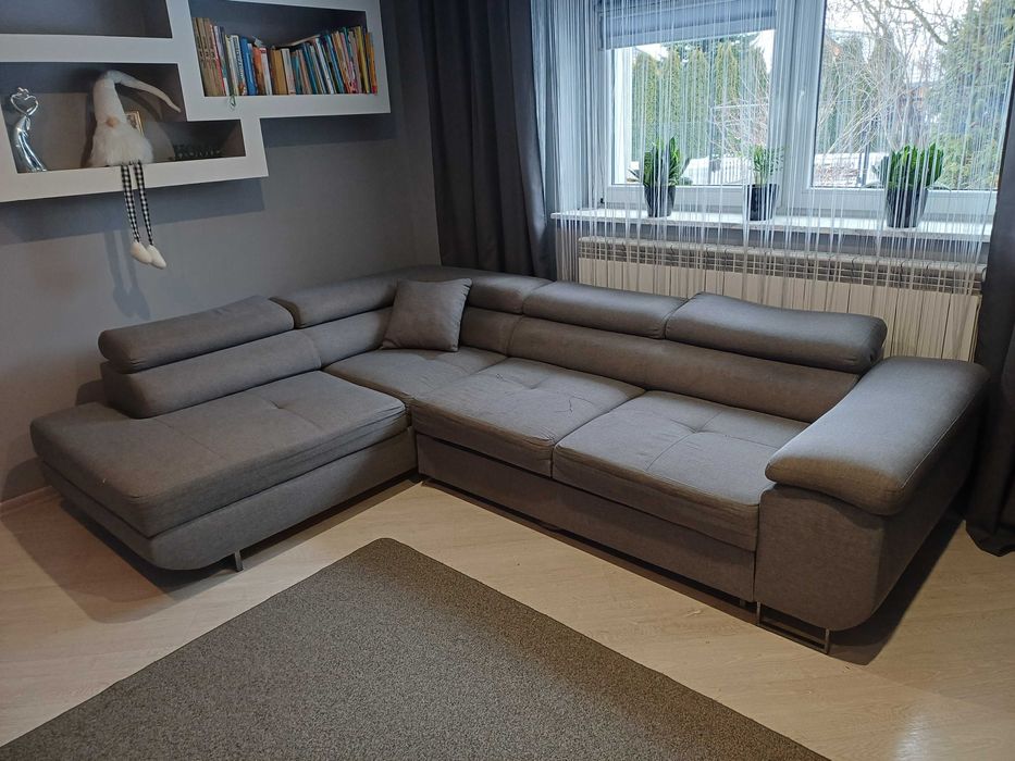 Narożnik z funkcją spania