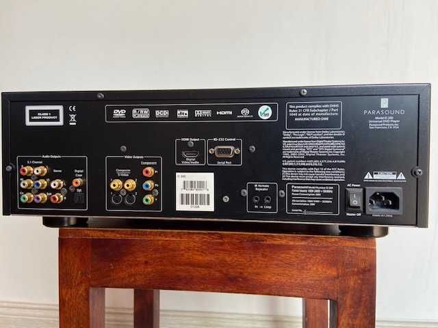 Wybitny odtwarzacz (cd, dvd, SACD) PARASOUND D-200 NEW CLASSIC