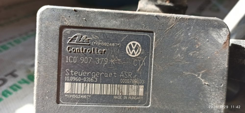 блок абс шкода ABS АВС блок абс октавия фабия гольф 4