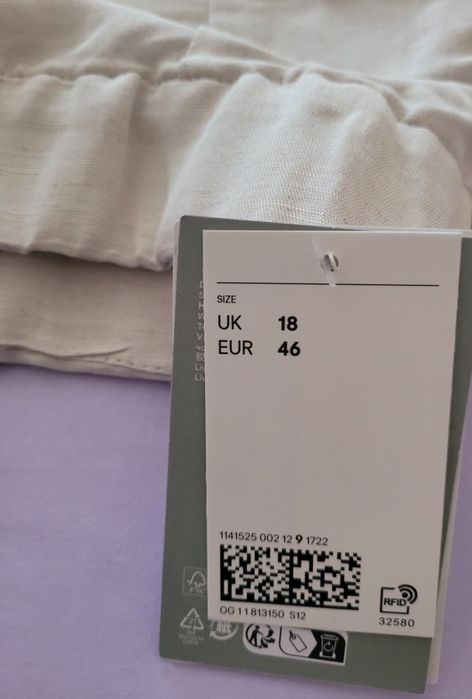 Жіночі льняні брюки Н&М