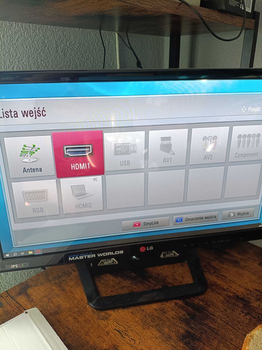 Monitor / TV - LG 23MD53D - TUNER TV